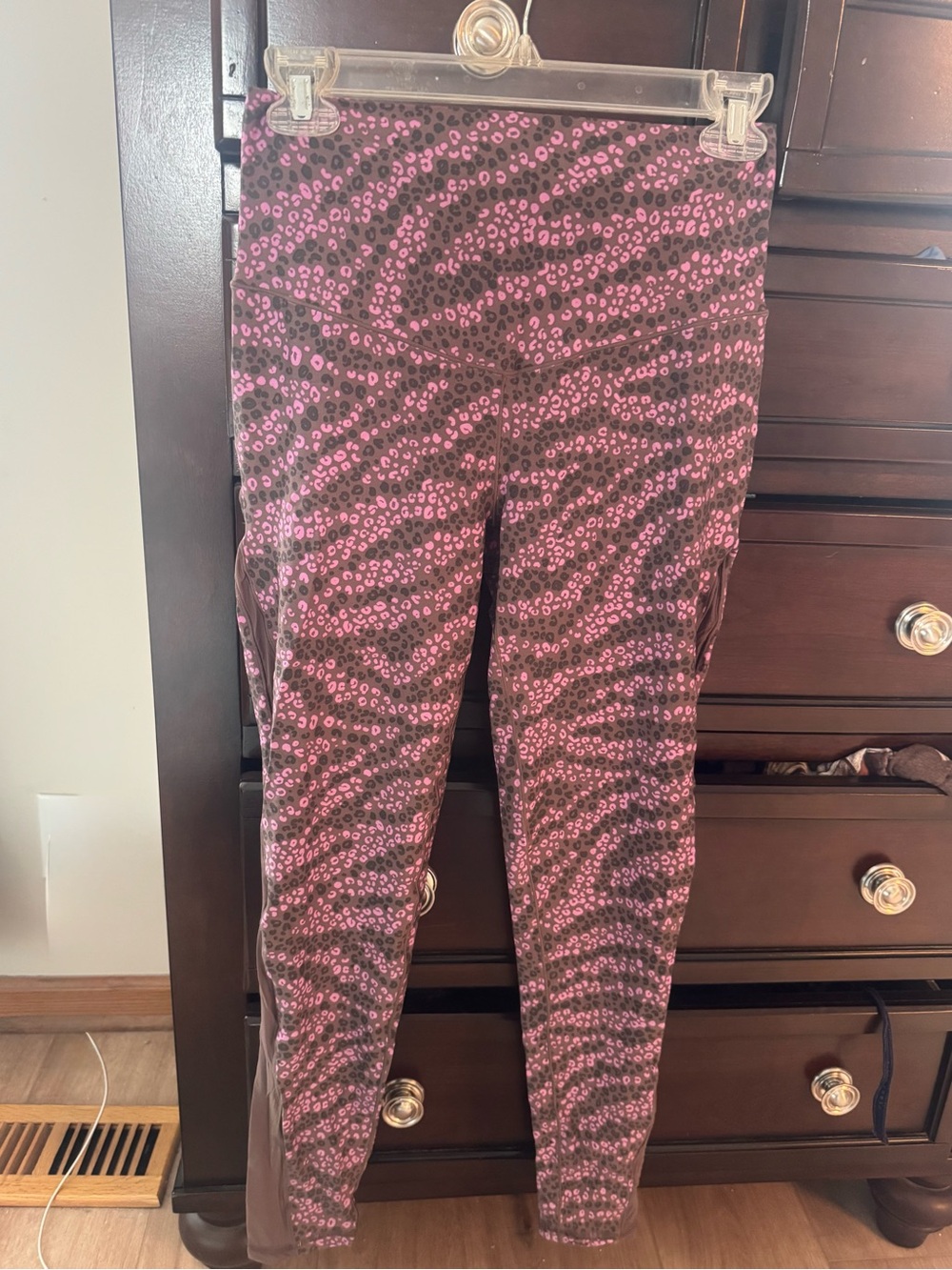 Offline by Aerie large pink and brown activewear leggings